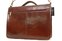 Кожаный портфель Ashwood Leather 8190 chestnut brown