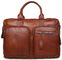 Деловая сумка Ashwood Leather 1662 chestnut