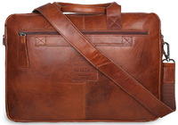 Деловая сумка Ashwood Leather 1662 chestnut