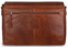 Деловая сумка через плечо Ashwood Leather 1664 chestnut