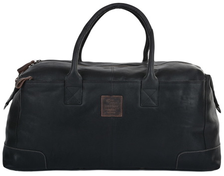 Дорожная сумка Ashwood Leather 4556 black