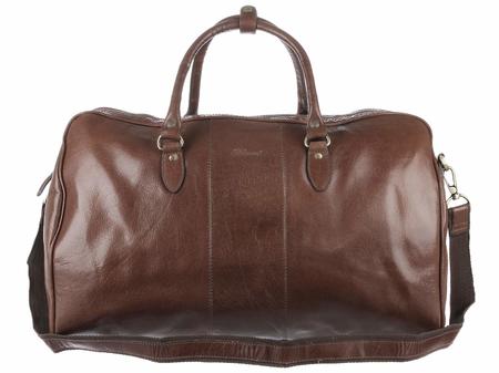 Дорожная сумка Ashwood Leather Charles chestnut brown