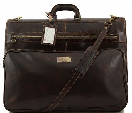 Портплед Tuscany Leather Papeete TL3056 dark brown