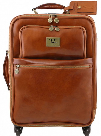 Чемодан Tuscany Leather Voyager TL141390 honey